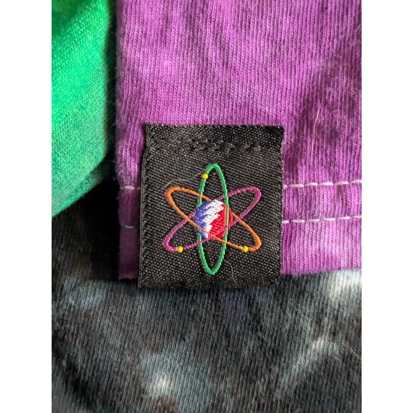 Tie Dye T-Shirt By Jammin Dyes, Fleur De Lis, NOLA, Deadhead - XL Made in USA - Picture 3 of 13